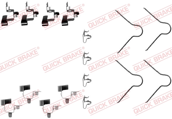 Accessory Kit, disc brake pad